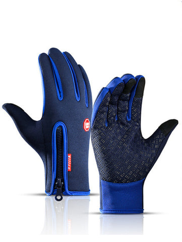 Winter Touchscreen Gloves – Waterproof, Fleece-Lined Sports Gloves for Motorcycle & Outdoor Activitie