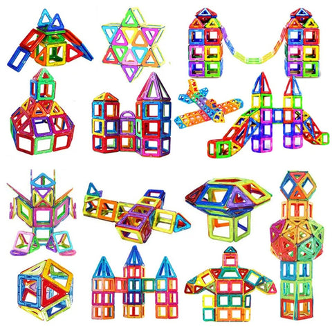 Magnetic Building Blocks – DIY Magnet Toys for Kids, Designer Construction Set, Creative Gifts for Children