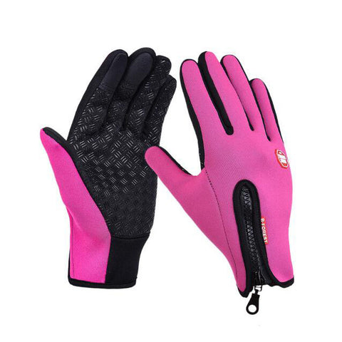 Winter Touchscreen Gloves – Waterproof, Fleece-Lined Sports Gloves for Motorcycle & Outdoor Activitie