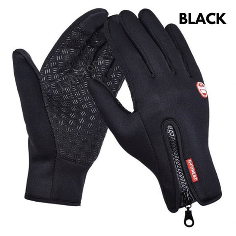 Winter Touchscreen Gloves – Waterproof, Fleece-Lined Sports Gloves for Motorcycle & Outdoor Activitie