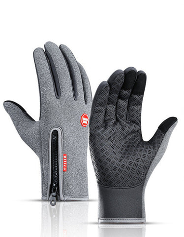 Winter Touchscreen Gloves – Waterproof, Fleece-Lined Sports Gloves for Motorcycle & Outdoor Activitie