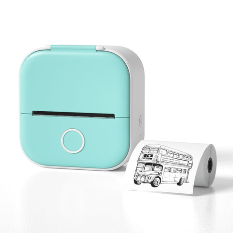 Portable Mini Thermal Label Printer – Bluetooth-Compatible Photo & Price Tag Printer for Home and Students