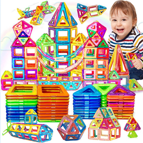 Magnetic Building Blocks – DIY Magnet Toys for Kids, Designer Construction Set, Creative Gifts for Children