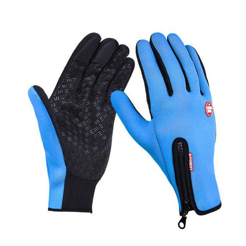 Winter Touchscreen Gloves – Waterproof, Fleece-Lined Sports Gloves for Motorcycle & Outdoor Activitie