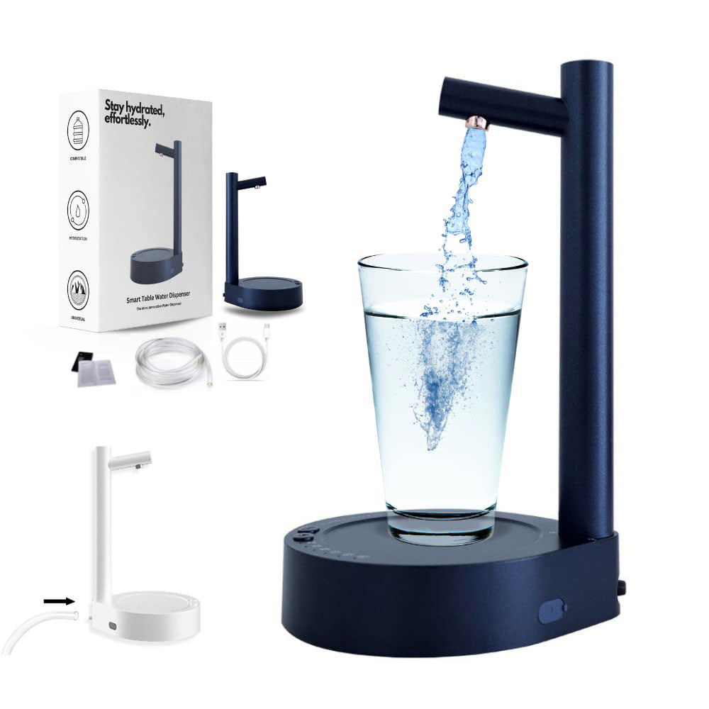 Electric Water Dispenser – Automatic Rechargeable Desk Gallon Pump for Water Bottles