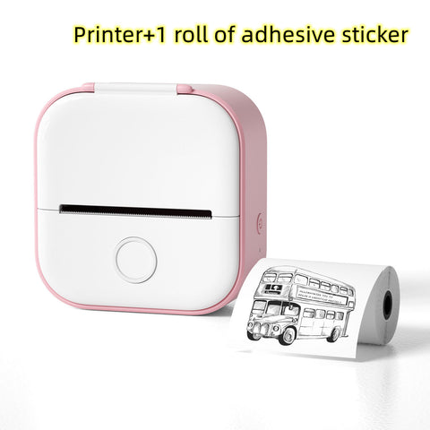 Portable Mini Thermal Label Printer – Bluetooth-Compatible Photo & Price Tag Printer for Home and Students