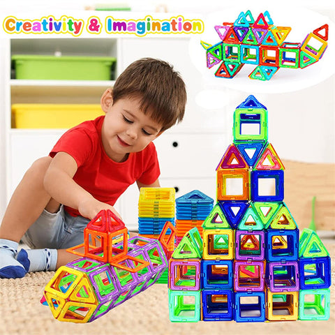 Magnetic Building Blocks – DIY Magnet Toys for Kids, Designer Construction Set, Creative Gifts for Children