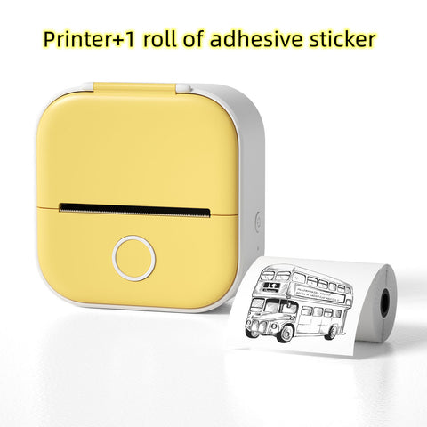 Portable Mini Thermal Label Printer – Bluetooth-Compatible Photo & Price Tag Printer for Home and Students